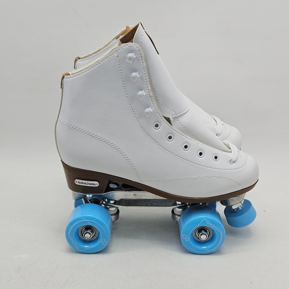 Roller Derby Cruze XR White Teal Women 9 Quad Roller Skates U727W New in Box - Picture 4 of 16